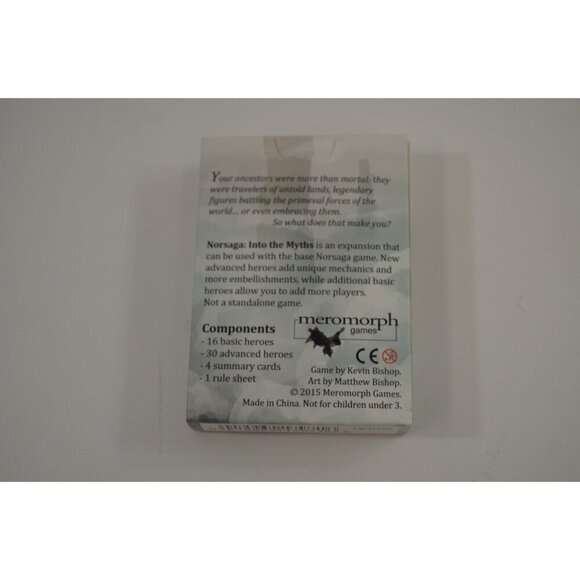 Norsaga Viking Puzzle Battle Card Game Meromorph Games Complete 2015 - Picture 11 of 14